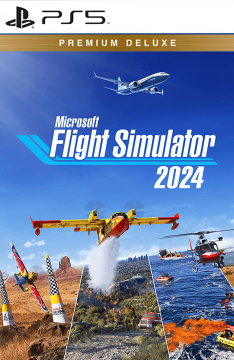 Microsoft Flight Simulator 2024 - Premium Deluxe Edition PS5 PreOrder Microsoft Flight Simulator 2024 - Premium Deluxe Edition PS5 PreOrder